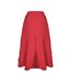 Jupe mi-longue lathika femme rouge Weird Fish-2