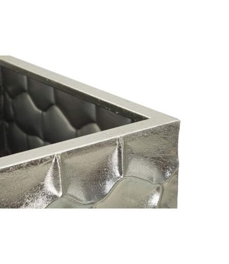 Lot de 3 Vases en Métal Argy 90cm Argent