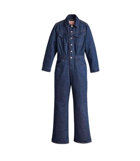 Womens/ladies Denim Jumpsuit Blue Levis