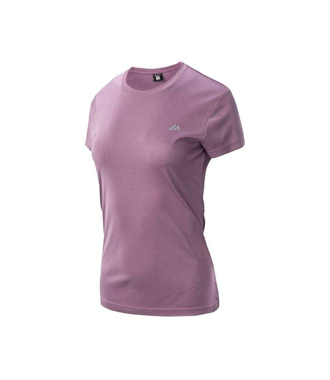 Womens/ladies Bisic T-shirt Violet Martes-3