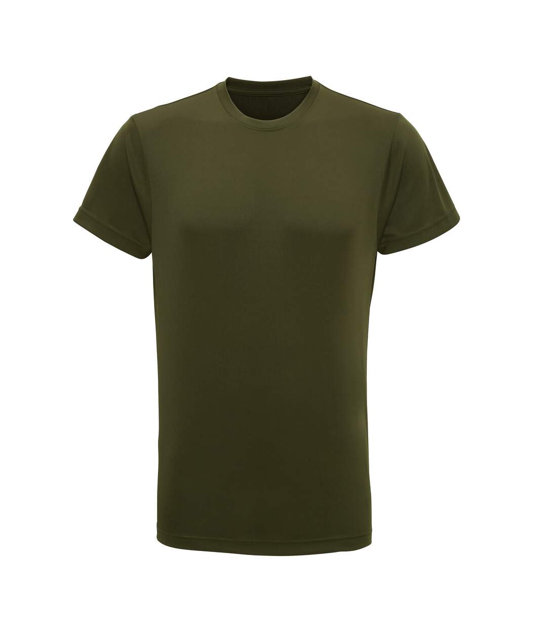 T-shirt de fitness à manches courtes homme olive Tri Dri-1