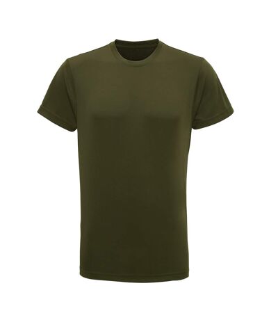 Tri Dri Mens Short Sleeve Lightweight Fitness T-Shirt (Olive) - UTRW4798