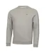Pull Motif/style Logo Brodé Homme Gris Chiné Calvin Klein-1