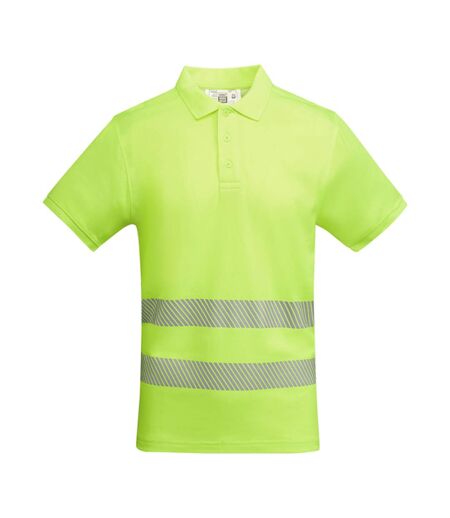 Polo Haute Visibilité Atrio Homme Jaune Fluo Roly Workwear