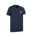 T-shirt Manches Courtes Motif/style Graphique Banff Homme Bleu Marine Mountain Warehouse-4
