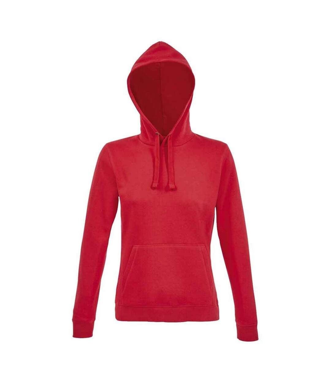 Womens/ladies spencer hoodie red SOLS