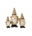 Statuette Déco Lutin Chalet 31cm Naturel-3