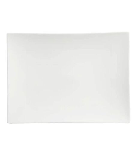 Lot de 6 Assiettes Plates Tokyo 28cm Blanc