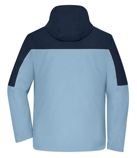 Veste 3 en 1 - Homme - JN1378 - bleu laiteux et bleu marine