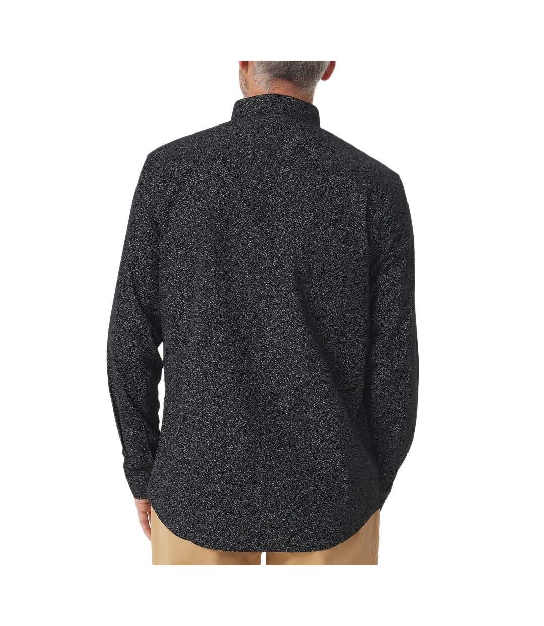 Chemise noire homme tbs randyche-2
