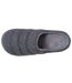 Isotoner Chaussons Mules homme matière feutrine, semelle bloup extra confort-2