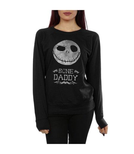 Disney - Sweat NIGHTMARE BEFORE CHRISTMAS BONE DADDY - Femme (Noir) - UTBI9438