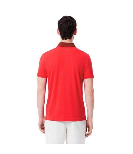 Polo Manches Courtes Novak Djokovic Homme Rouge Lacoste