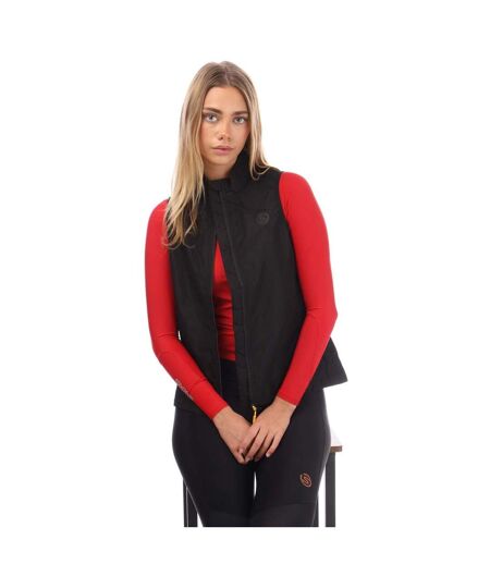Womens/ladies Series-3 Running Gilet Black Skins