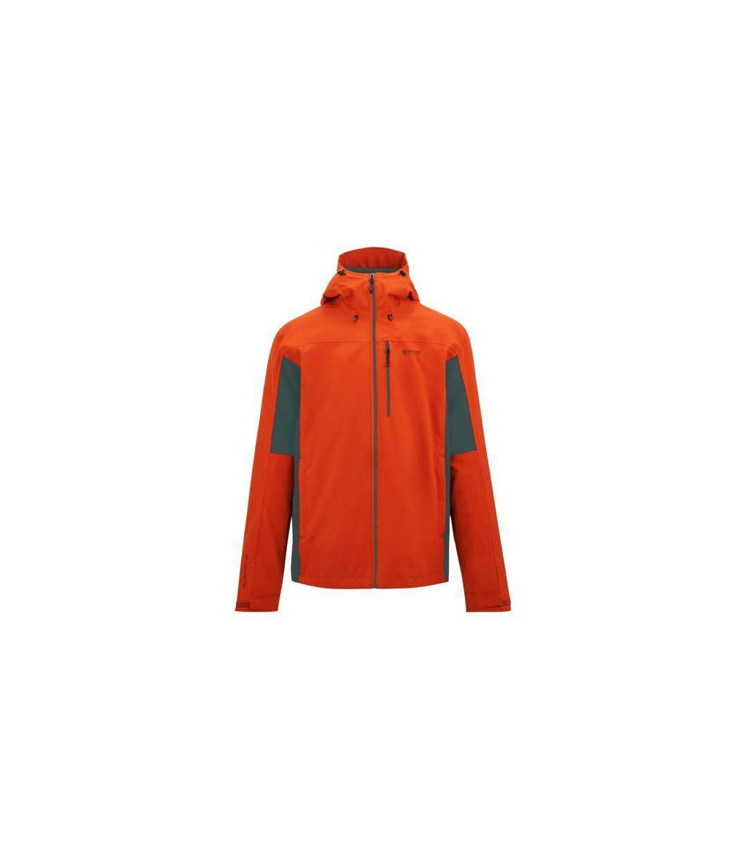 Veste Imperméable Birchdale Homme Rouge Orangé Gris Foncé Regatta-1