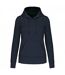 Womens/ladies hoodie navy Kariban