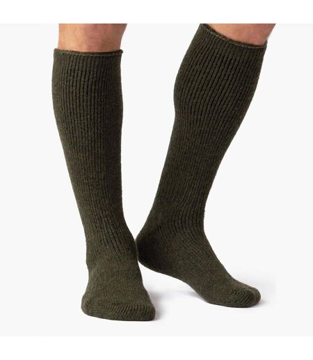 Mens Extra Long 2.7 TOG Knee High Wool Rich Thermal Socks