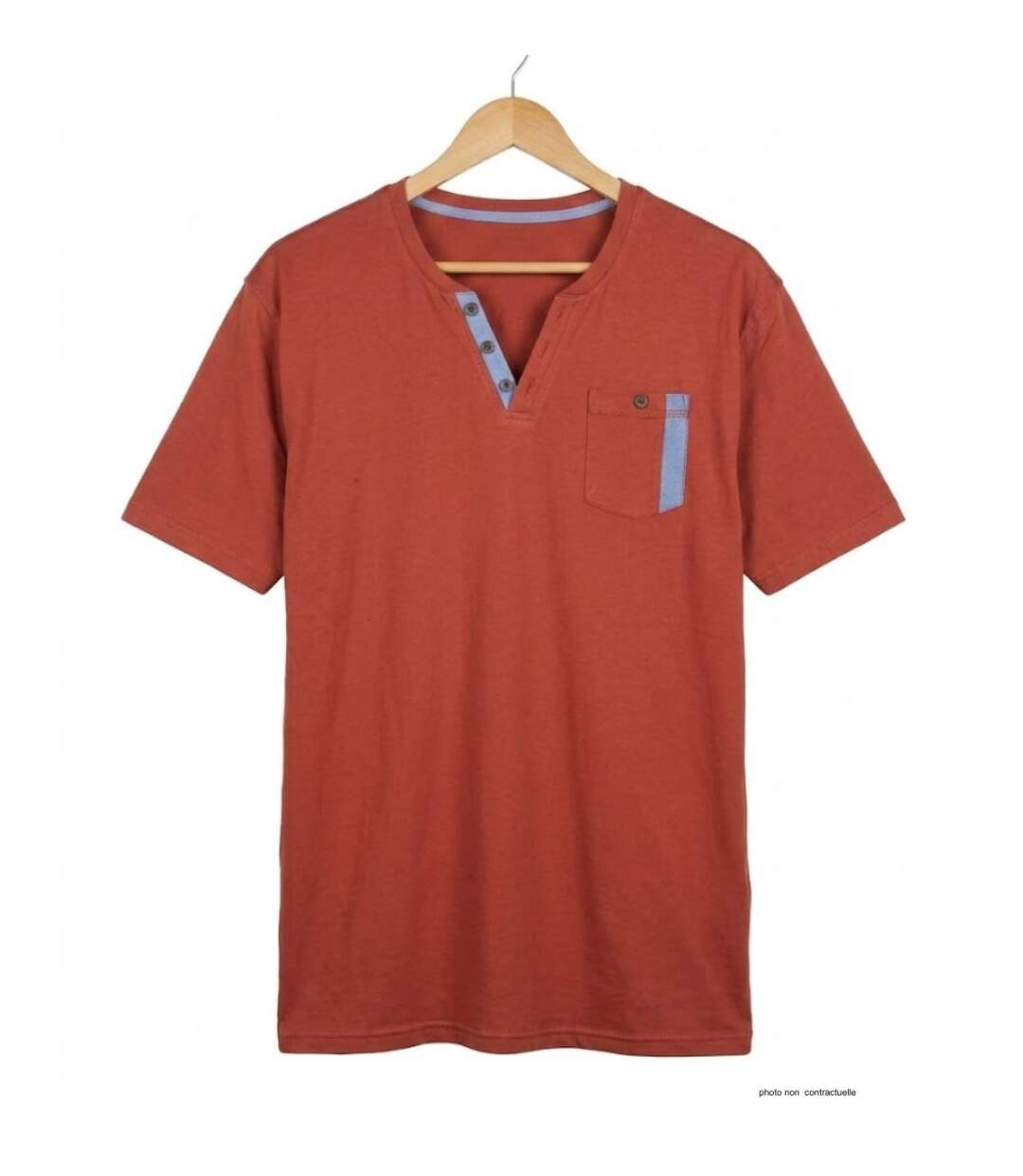 Tee - sirt col boutons SIERRA1-2