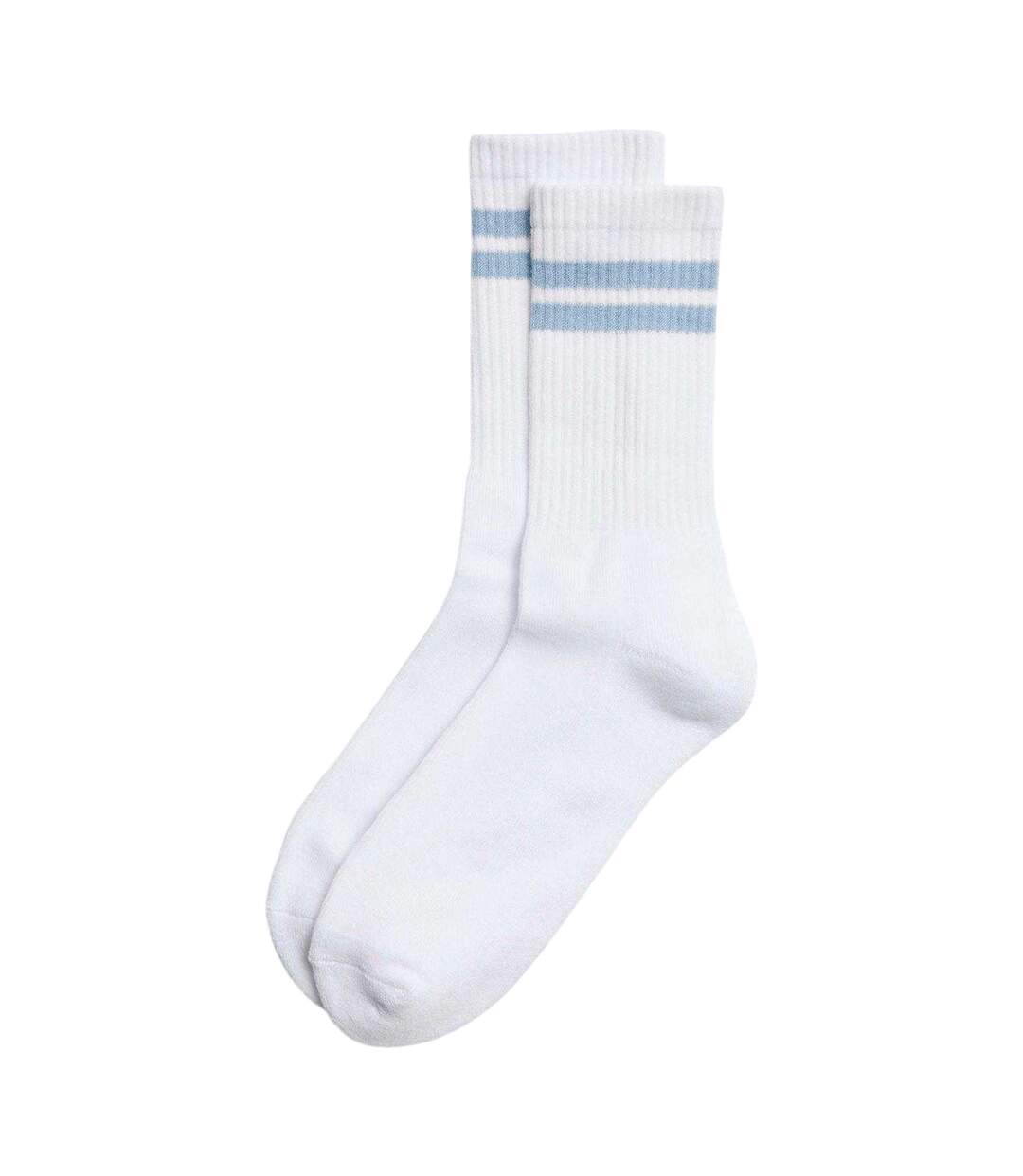 Mens Sport Crew Socks White Skyway Vero Moda-2
