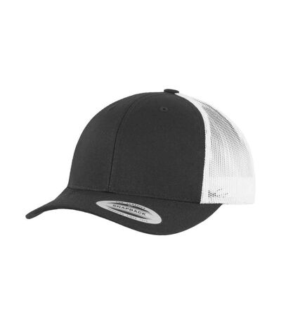 Casquette trucker classics adulte noir / blanc Flexfit