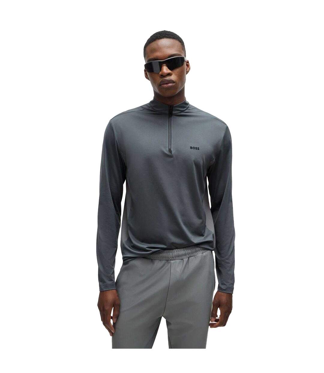 Sweat Style Logo Homme Beige Hugo Boss-1