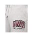 Mens Kingdome Jogging Bottoms Grey Marl Kings Will Dream-4