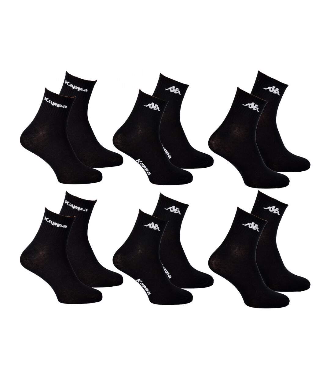 Chaussettes Femme QUARTER KAPPA - Pack de 6-1