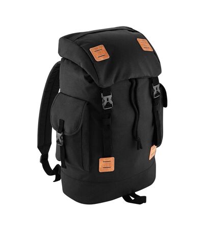 Bagbase Urban Explorer Knapsack Bag (Pack of 2) (Black/Tan) (One Size) - UTBC4198