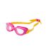Lunettes De Natation Shelly Enfant Rose Jaune Transparent Aquawave-1