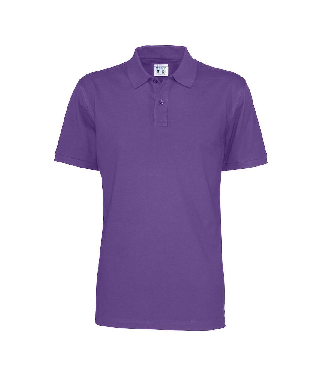 Polo homme violet Clique-1