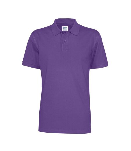 Clique Mens Pique Polo Shirt (Purple) - UTUB407
