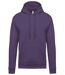 Sweat-shirt à capuche - Unisexe - K476 - violet-2