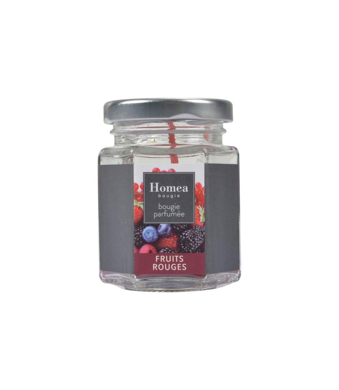 Bougie Verrine Parfumée Essentiel II 7cm Fruits Rouges-1