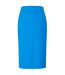 Womens/ladies Vemboka3 Regular Pencil Skirt Bright Blue Boss-2