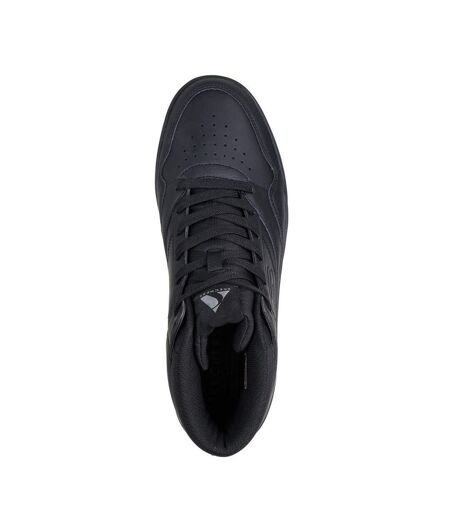 Mens Overlay High Top Trainers Black Skechers