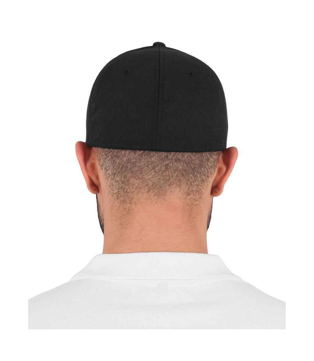 Casquette classique adulte noir Flexfit-2