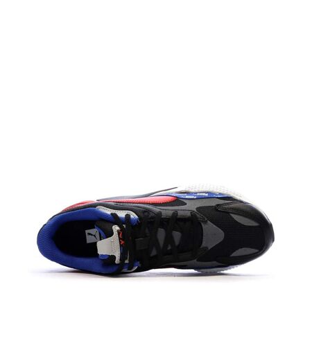 Baskets noir/rouge homme puma rs-x³