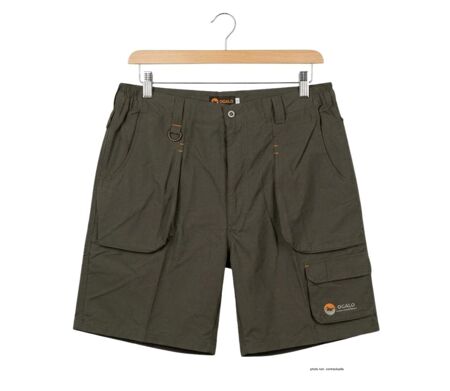 Short randonnée homme OGALO SE9012 taupe : la légèreté et la résistance du polyamide technique