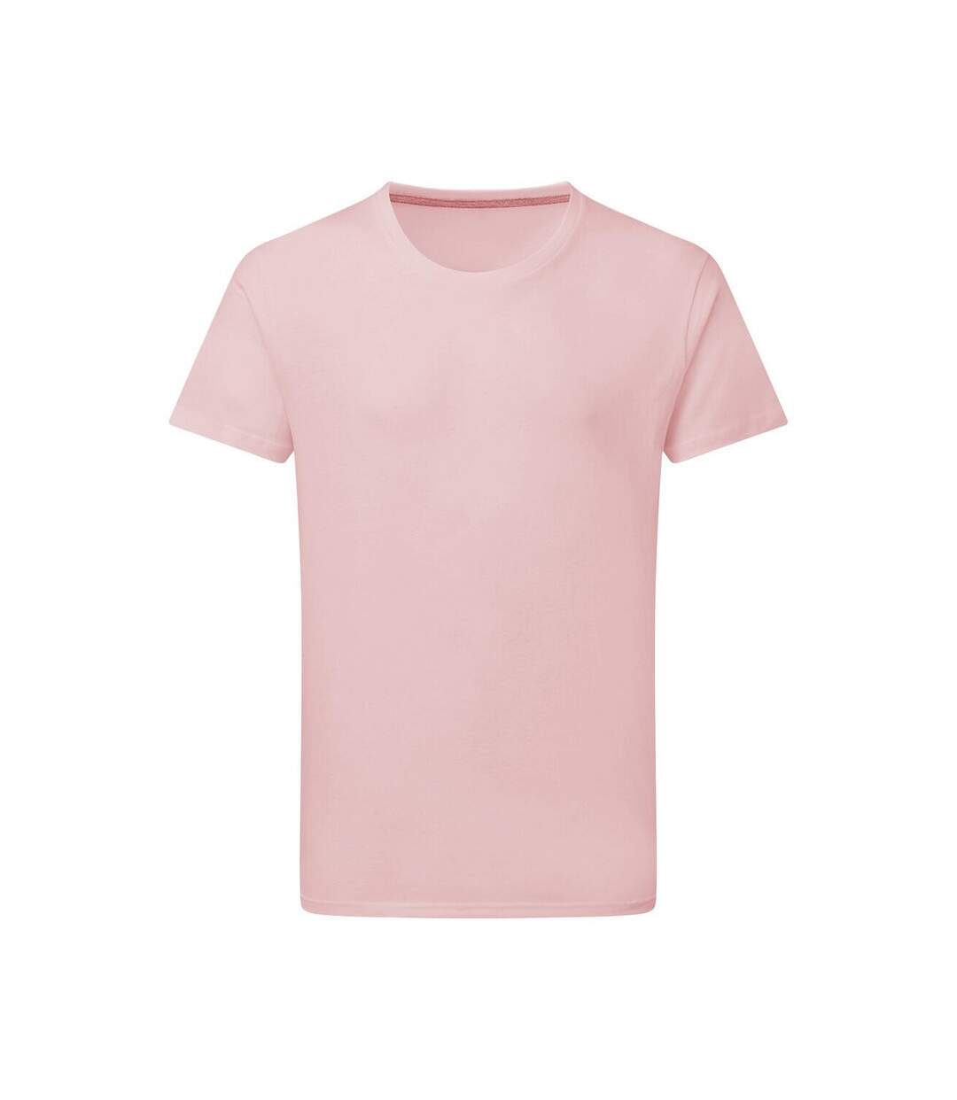 T-shirt Homme Rose Clair Signature-1