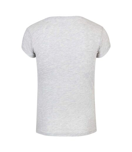 T-shirt Motif/style Logo Femme Gris Pâle Chiné Babolat