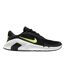 Mens Flex Trainers Black Volt Nike-1