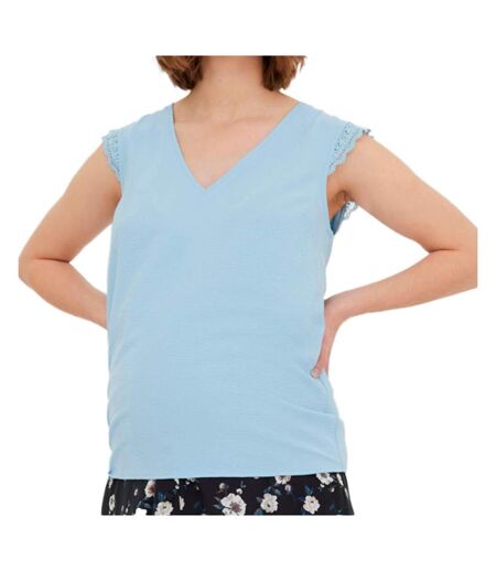 T-Shirt de Grossesse Bleu Femme Vero Moda Maternity  20016420 - L