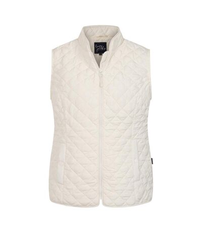 Doudoune Sans Manches Motif/style Matelassé Femme Craie Lazy Jacks