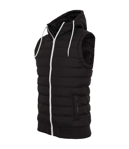 Doudoune Sans Manches Homme Noir Blanc Urban Classics