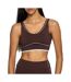 Brassière marron foncé femme soul studio yoga-1