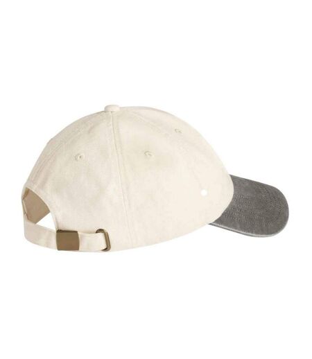 Casquette De Baseball Motif Contrasté Adulte Vieux Marron Naturel Beechfield