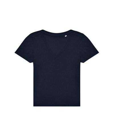 T-shirt #e150 femme bleu marine B&C