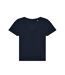 T-shirt #e150 femme bleu marine B&C-1