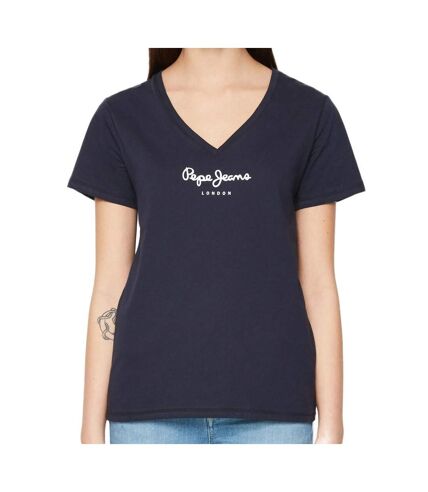 T-shirt Marine Femme Pepe jeans Wendy V - S