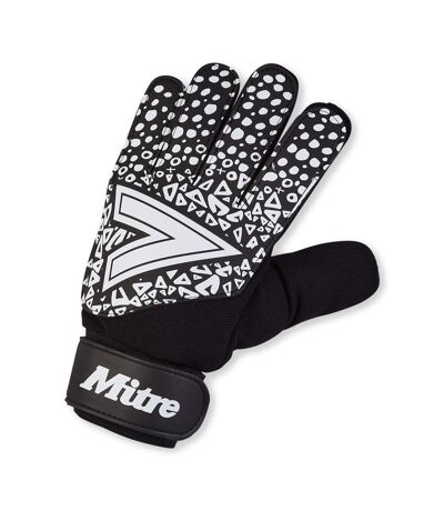 Gants de gardien de but adulte noir / blanc Mitre